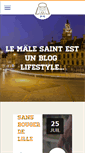 Mobile Screenshot of lemalesaint.fr